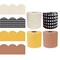 Carson Dellosa Fall Bulletin Board Borders - 260ft Honey Bee Yellow, Brown, Linen, Gingham Farmhouse Classroom Décor, Teacher Supply, School, Office Cork or Whiteboard, Wall, Party Decoration 4 Pack